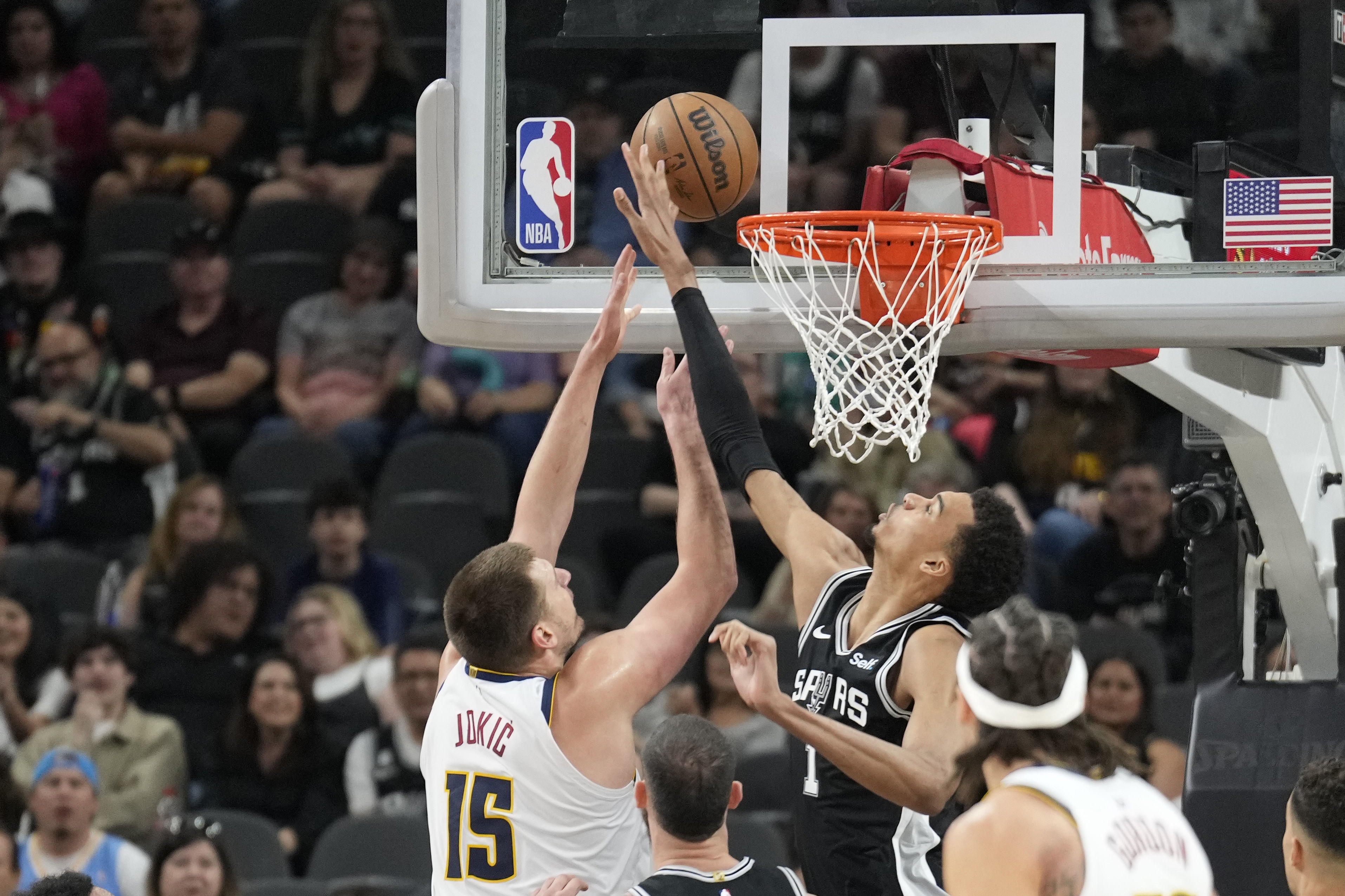 San Antonio Spurs center Victor Wembanyama
